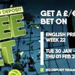 free 5 euro bet no deposit